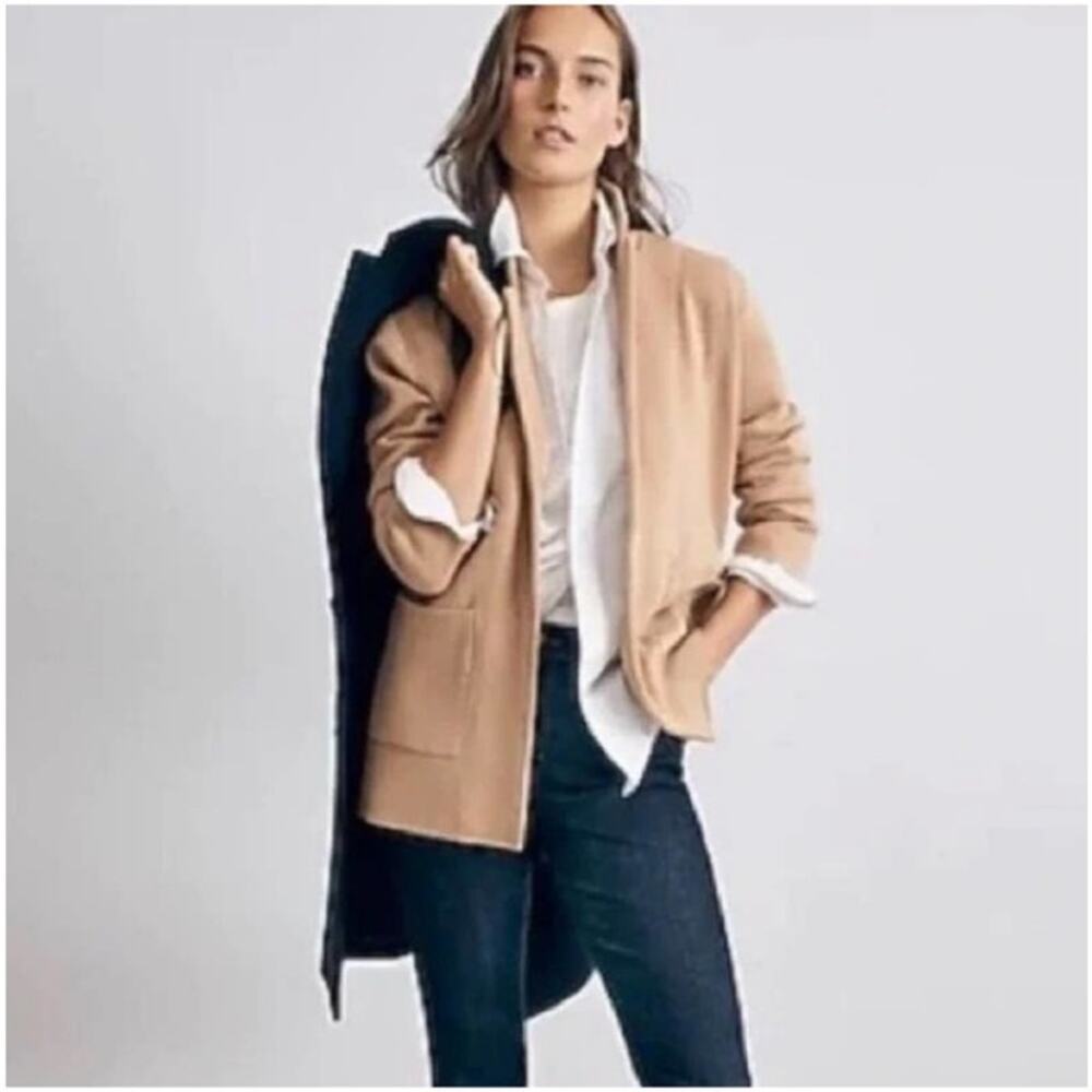 J.Crew Sophie Open Front Sweater Blazer Size Small